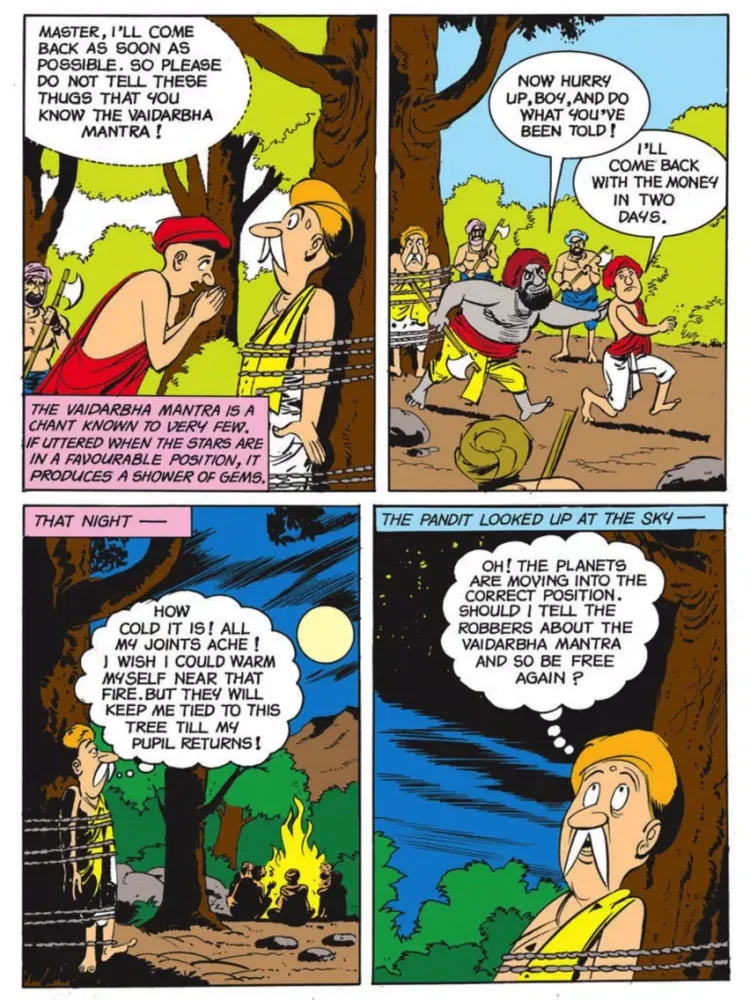 Captures d'écran de Jataka Tales-The Magic Chant - Amar Chitra Katha iPad 