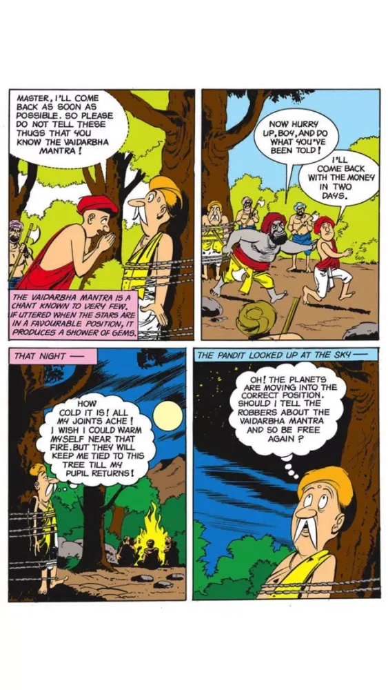Captures d'écran de Jataka Tales-The Magic Chant - Amar Chitra Katha