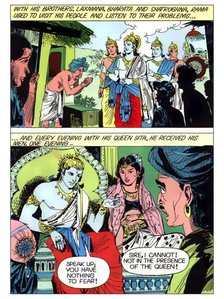 The Sons Of Rama - Amar Chitra Katha Comics iPad  Screenshots