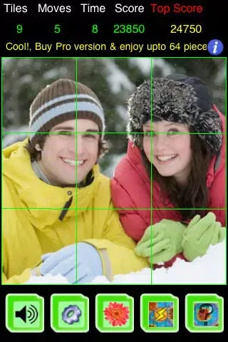 PicZee Free - The cool and fun photo jigsaw puzzle سکرین شاٹس