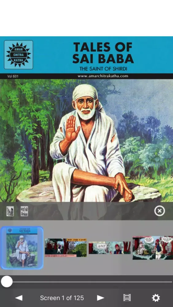 Captures d'écran de Tales of Saibaba (Shirdi Saint)- Amar Chitra Katha