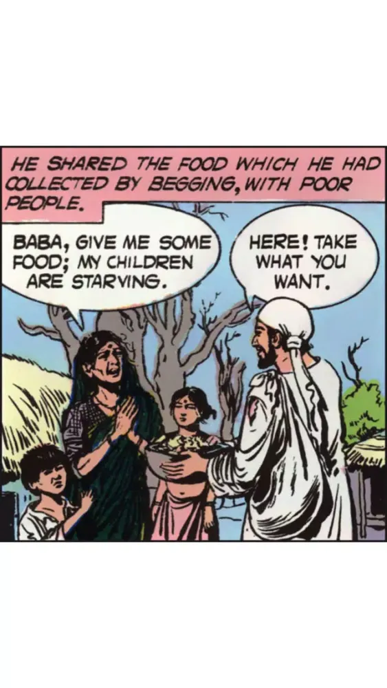 Captures d'écran de Tales of Saibaba (Shirdi Saint)- Amar Chitra Katha