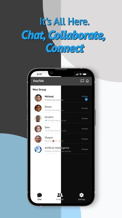 Tangkapan skrin EasyTalk - Calls and Text