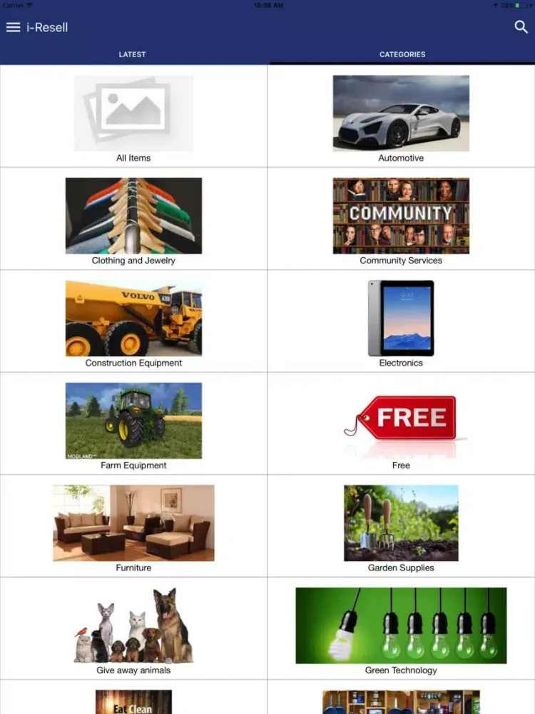 i-Resell Buy & Sell Easily iPad  سکرین شاٹس
