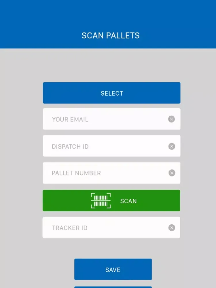 Tangkapan layar iRevLogix iMAS iPad 