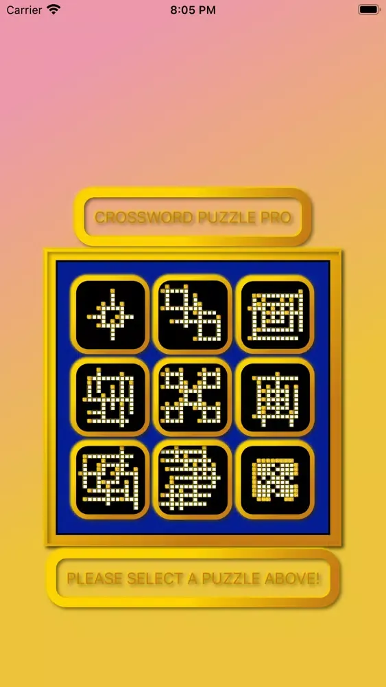 Ảnh chụp màn hình của Crossword Puzzle Pro