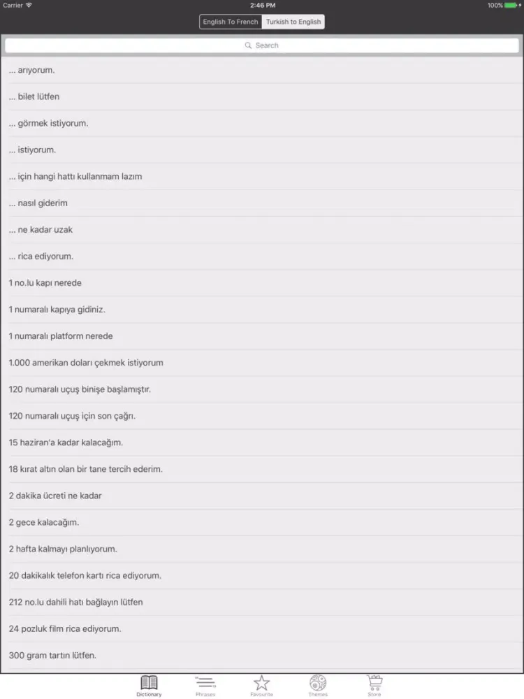Скриншоты TurkishBoard iPad 