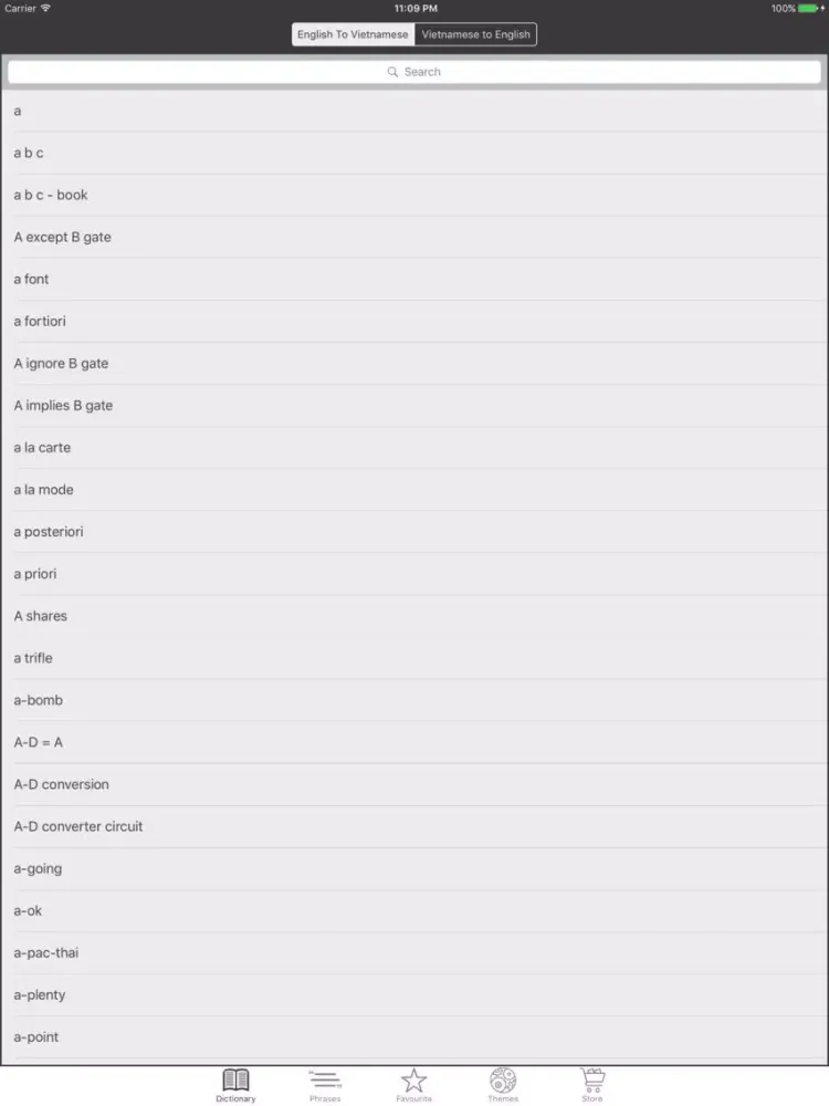 VietnameseBoard iPad  スクリーンショット