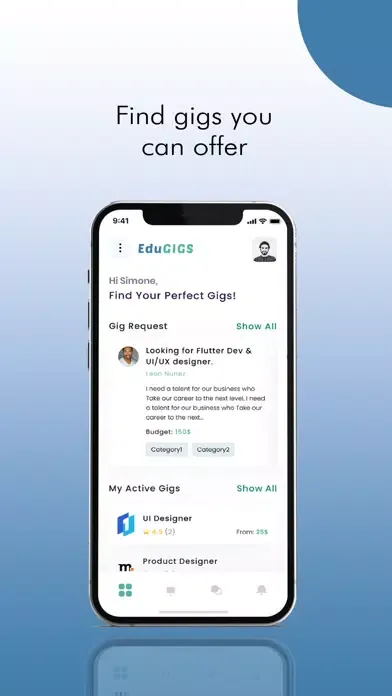 EduGigs - Sellers App应用截图