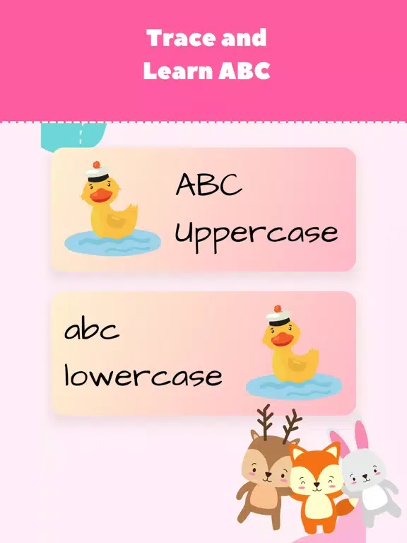 Ảnh chụp màn hình của ABC Trace & Learn With Phonics iPad 