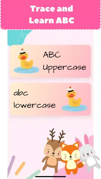 Ảnh chụp màn hình của ABC Trace & Learn With Phonics