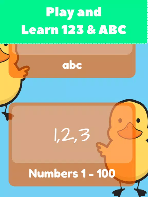 ABC 123 Draw and Learn iPad 应用截图