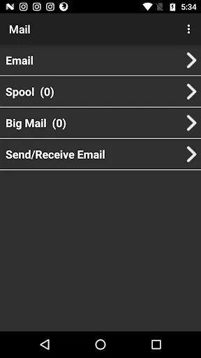 Zrzuty ekranu Iridium Mail & Web