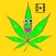 Geafus 420 Animated Weed Emoji