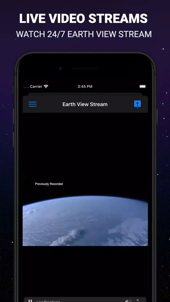 Capturas de tela do ISS Explorer: transmission