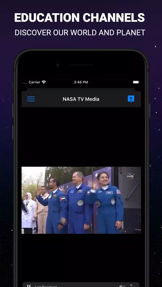 Capturas de tela do ISS Explorer: transmission