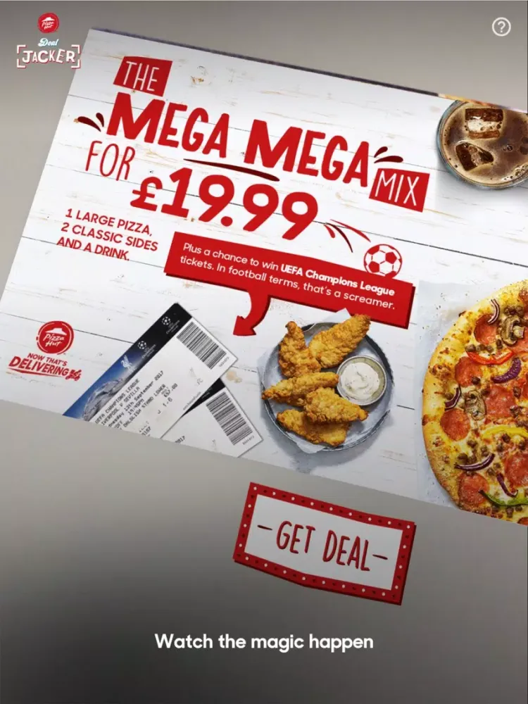 Deal Jacker by Pizza Hut iPad 應用截圖