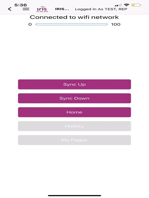 IRIS MCA iPad 应用截图
