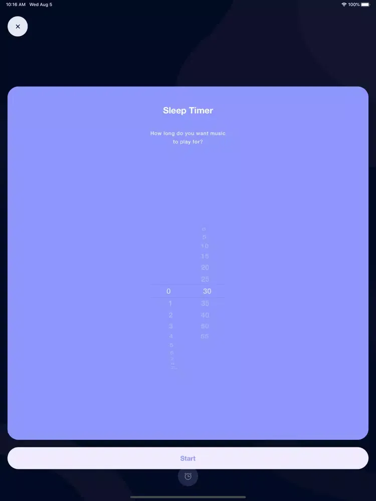 Lulby: Relaxing Sounds & Music iPad  Screenshots