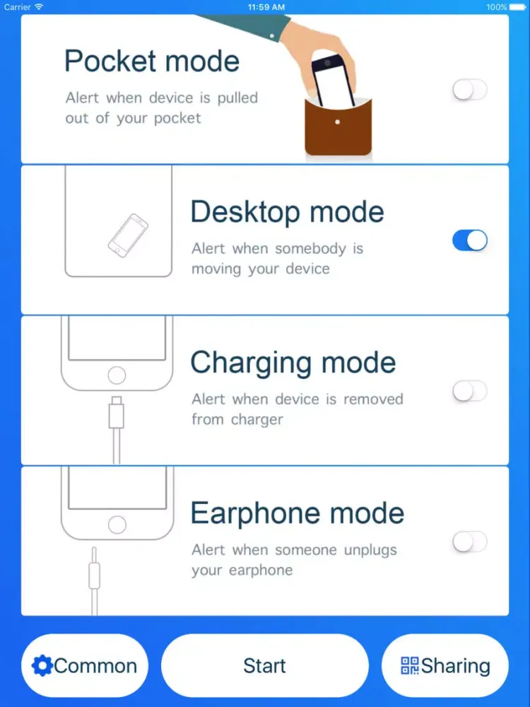 Smart Guard-AntiTheft iPad  Screenshots