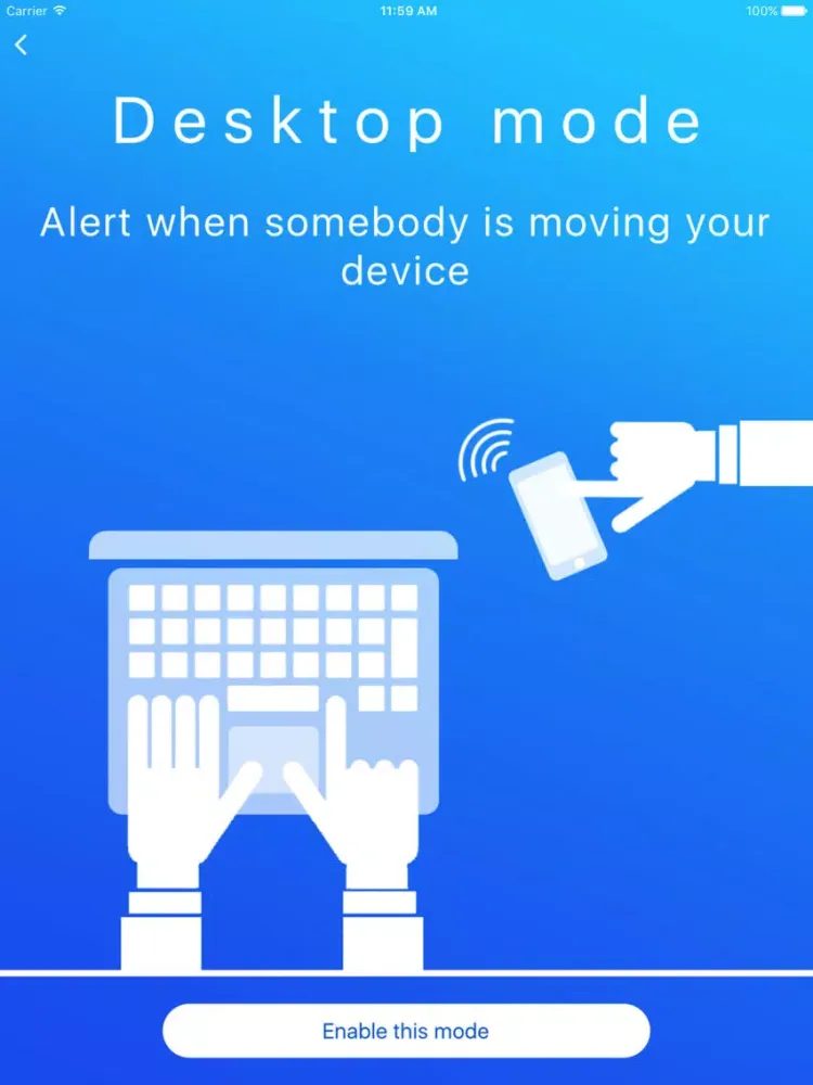 Smart Guard-AntiTheft iPad  Screenshots