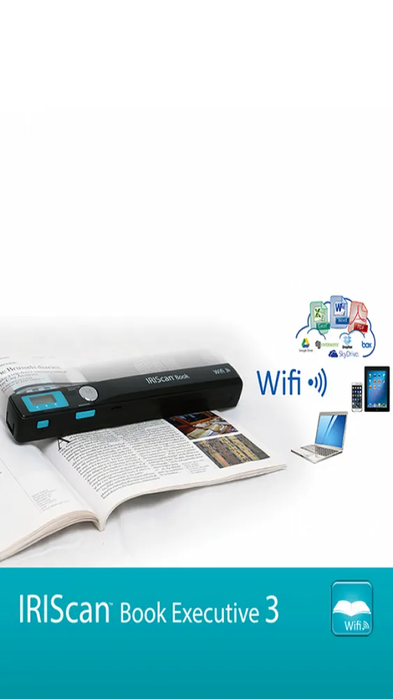ภาพหน้าจอของ IRIScan Book