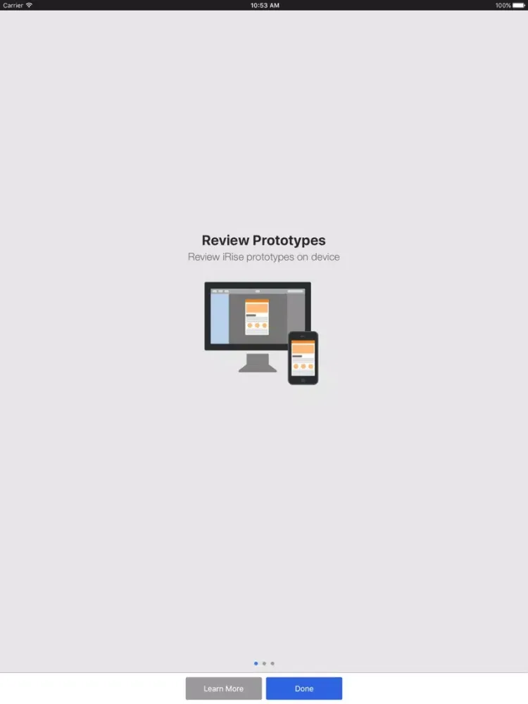 iRise For Blackberry iPad  স্ক্রিনশট