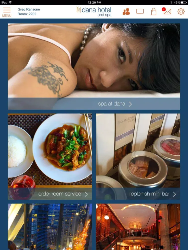 Dana Hotel And Spa iPad 应用截图