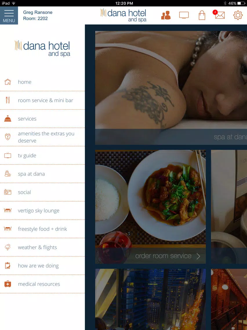 Dana Hotel And Spa iPad  スクリーンショット