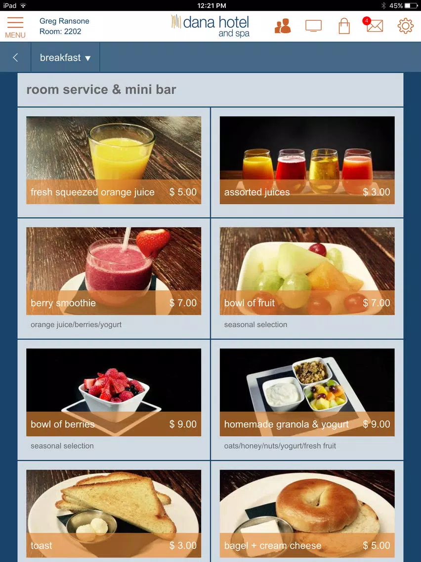 Dana Hotel And Spa iPad  スクリーンショット