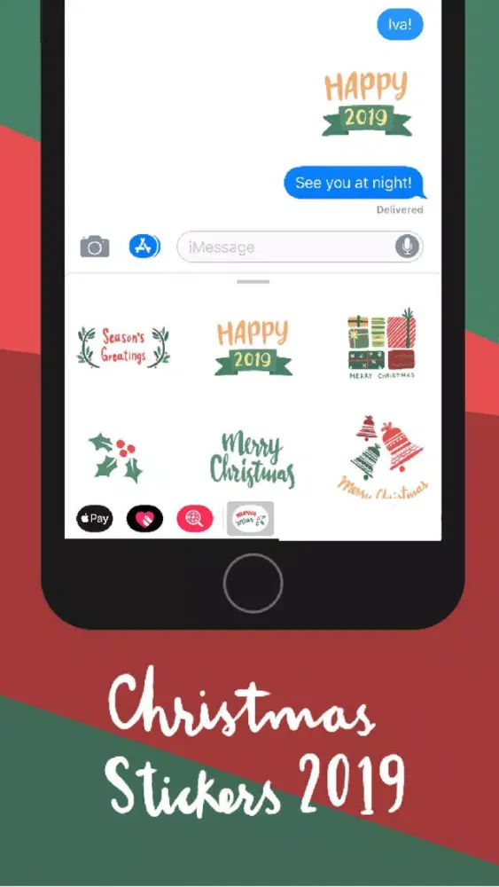 Christmas Year 2019 Stickers Screenshots