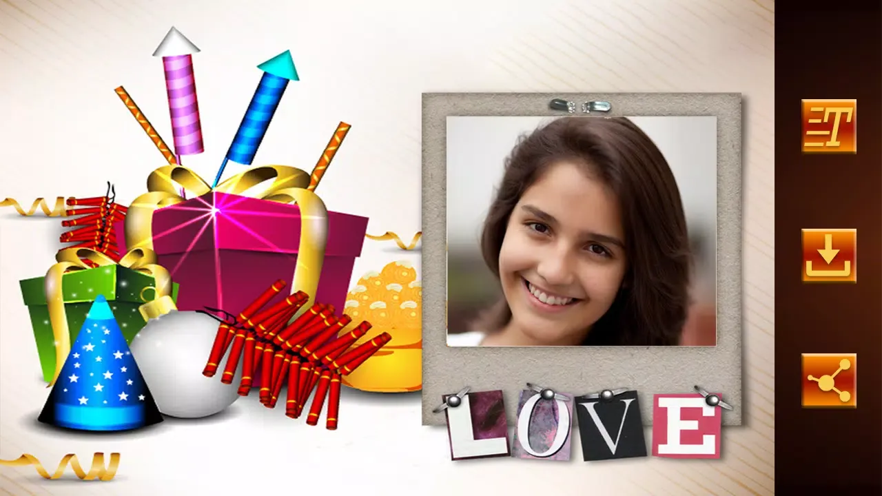Screenshot di Diwali Photo Greetings