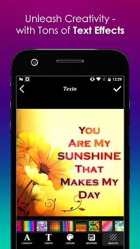 Tangkapan skrin TextO Pro - Write on Photos