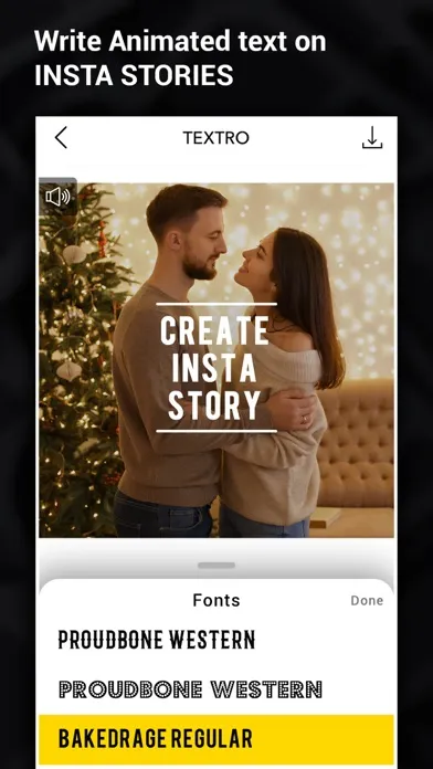 Textro -Animated Text Videos Screenshots