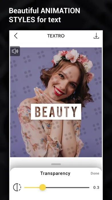 Textro -Animated Text Videos Screenshots