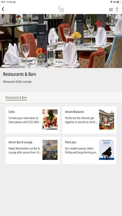 The Gonville Hotel স্ক্রিনশট
