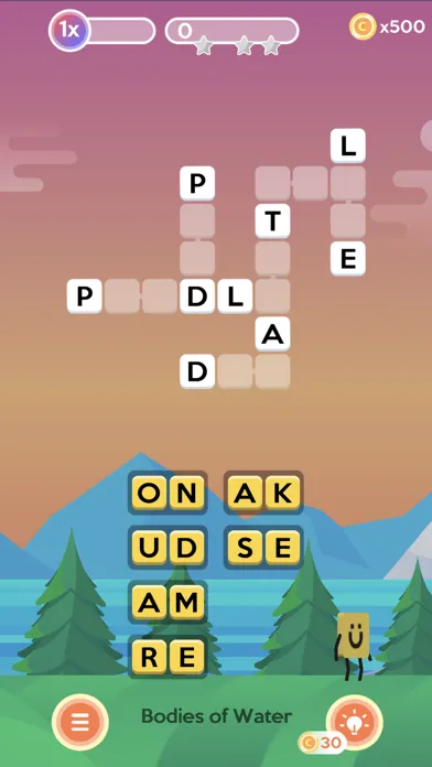 Letter Bounce Screenshots