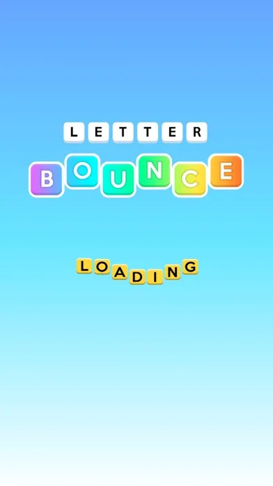 Letter Bounce Screenshots