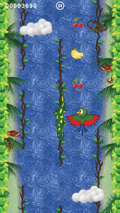 Capturas de tela do Parrot Run Amazon Temple Quest