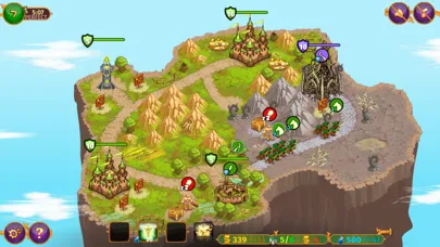 Capturas de tela do Takeover RTS