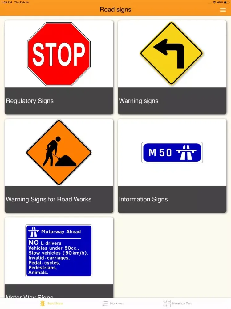 Zrzuty ekranu Theory Test 2020 Ireland iPad 