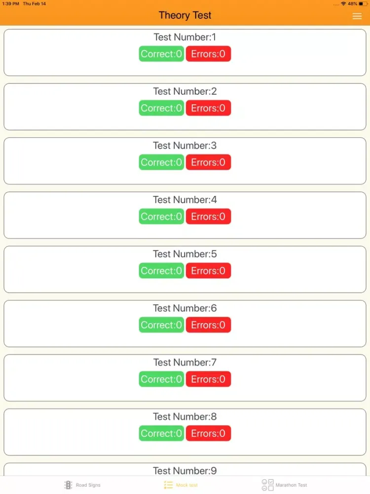 Zrzuty ekranu Theory Test 2020 Ireland iPad 