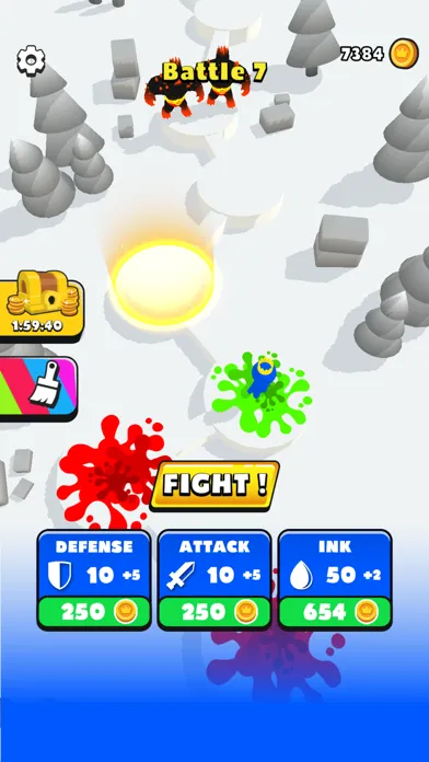 Capturas de tela do Draw Army!