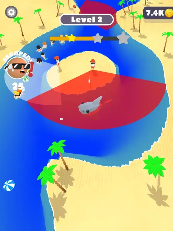 Shark Hunter! iPad  スクリーンショット