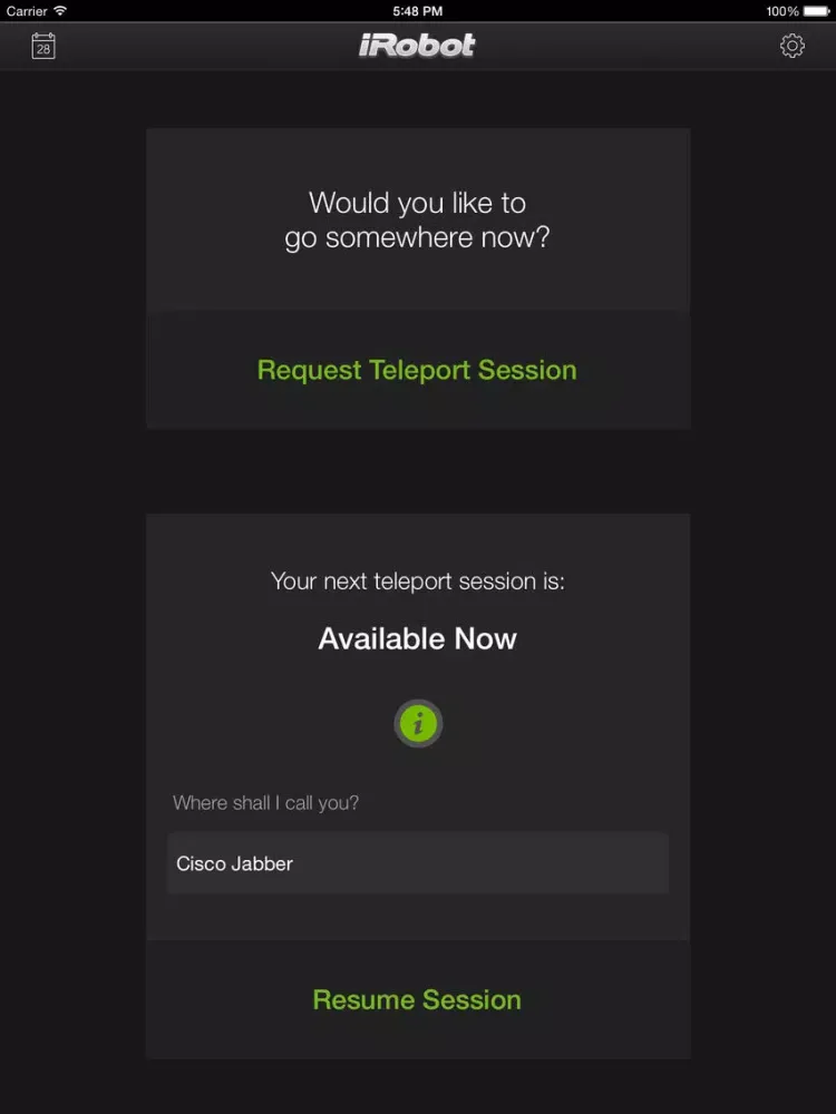iRobot Ava 500 Control App iPad  Screenshots