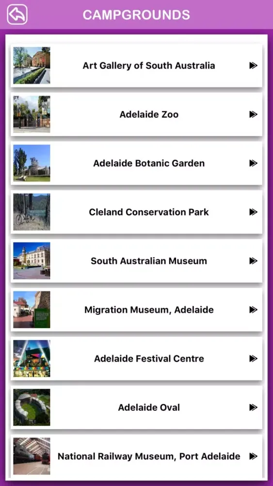 Adelaide City Offline Guide Screenshots