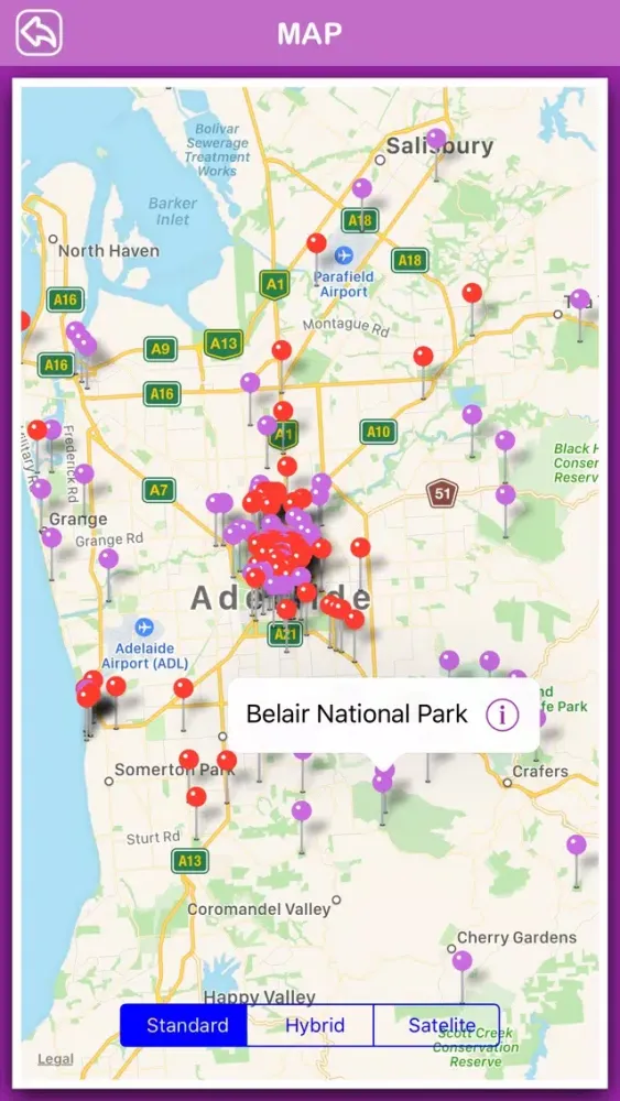 Adelaide City Offline Guide Screenshots