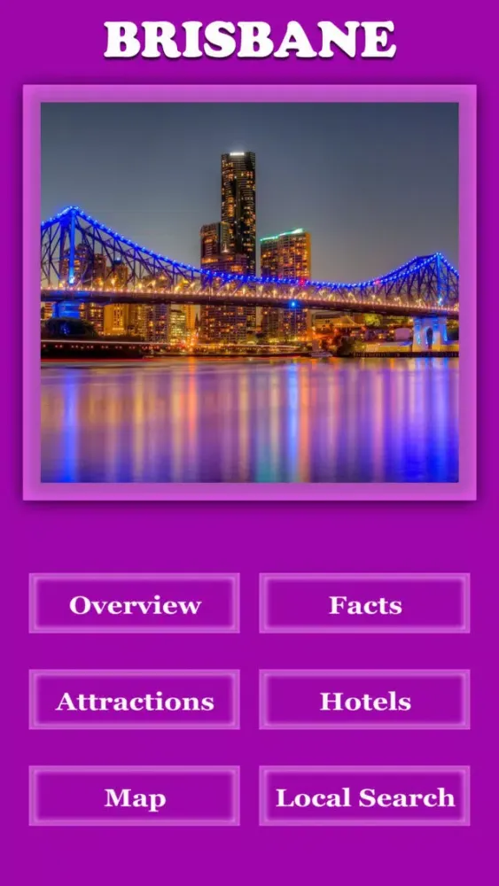 Screenshot di Brisbane City Offline Guide