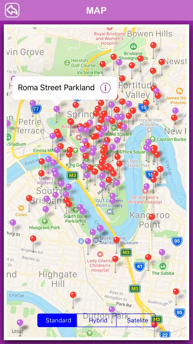 Brisbane City Offline Guide应用截图