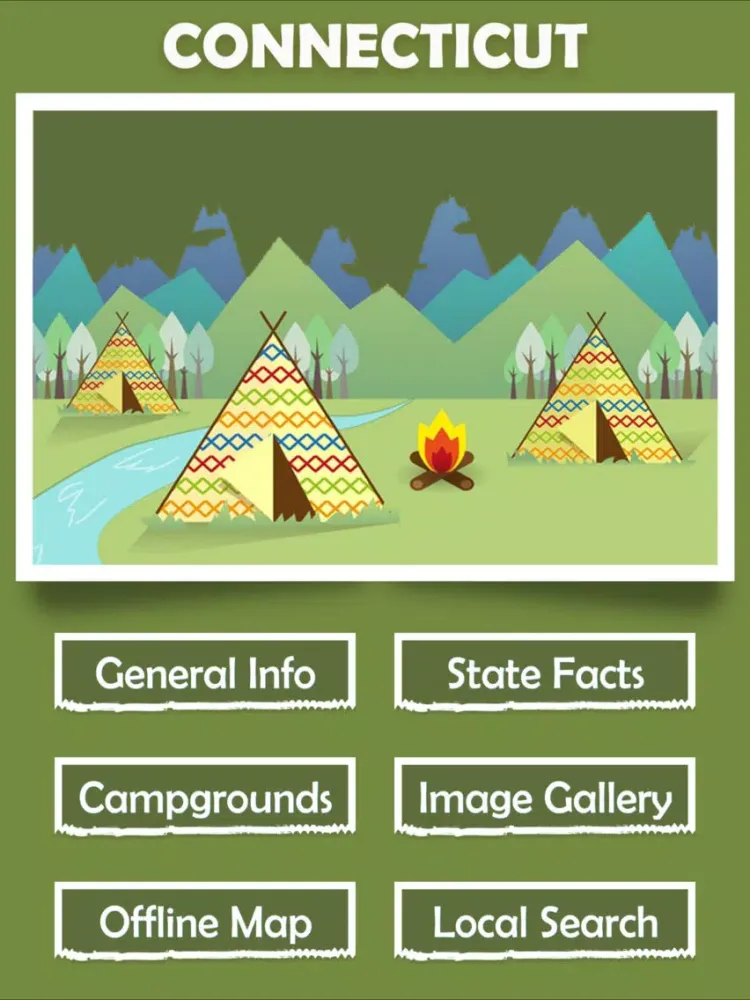 صور Connecticut Campgrounds Guide iPad 